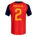 Spanien VM 2026 Dani Carvajal #2 Hemmatröja